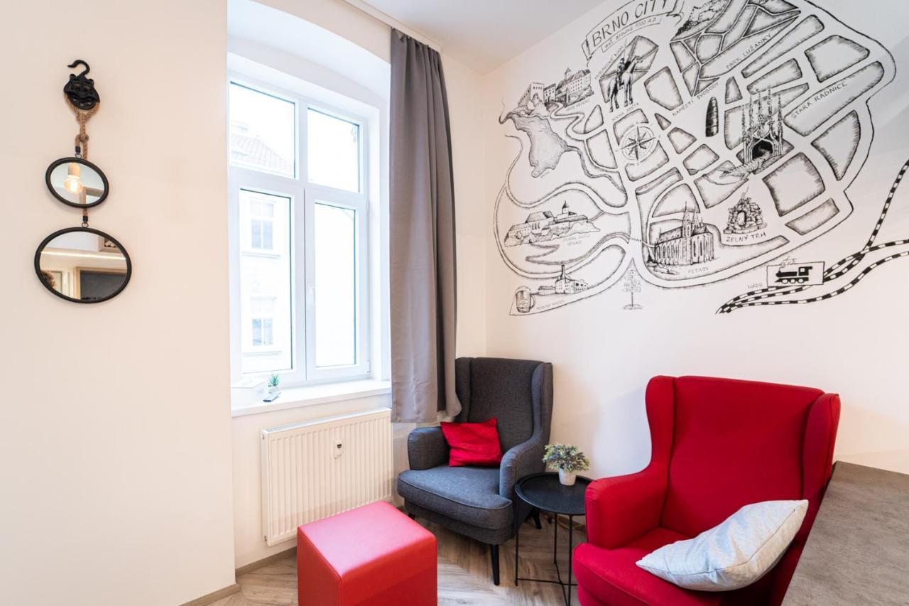 Brno City Apartment Near Malinovskeho Square מראה חיצוני תמונה