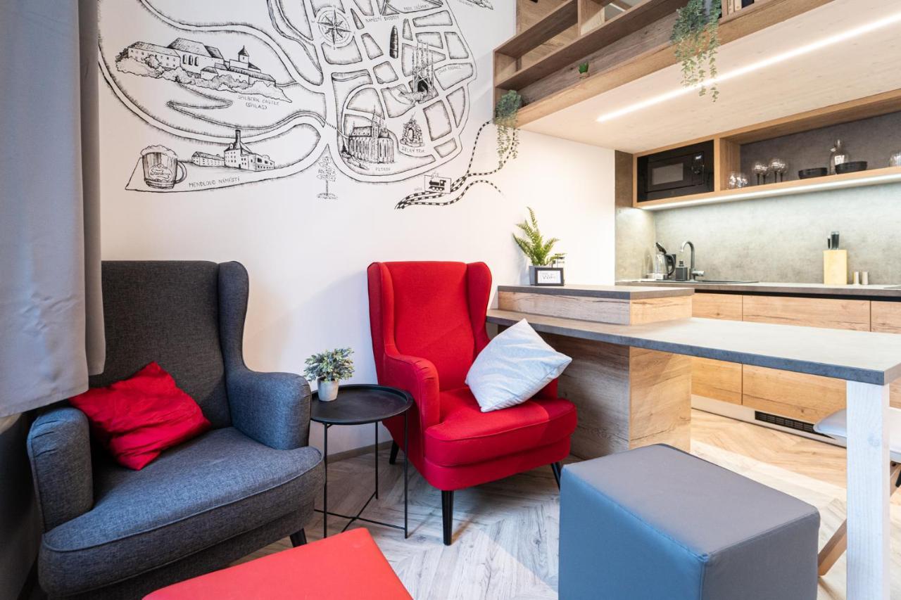 Brno City Apartment Near Malinovskeho Square מראה חיצוני תמונה