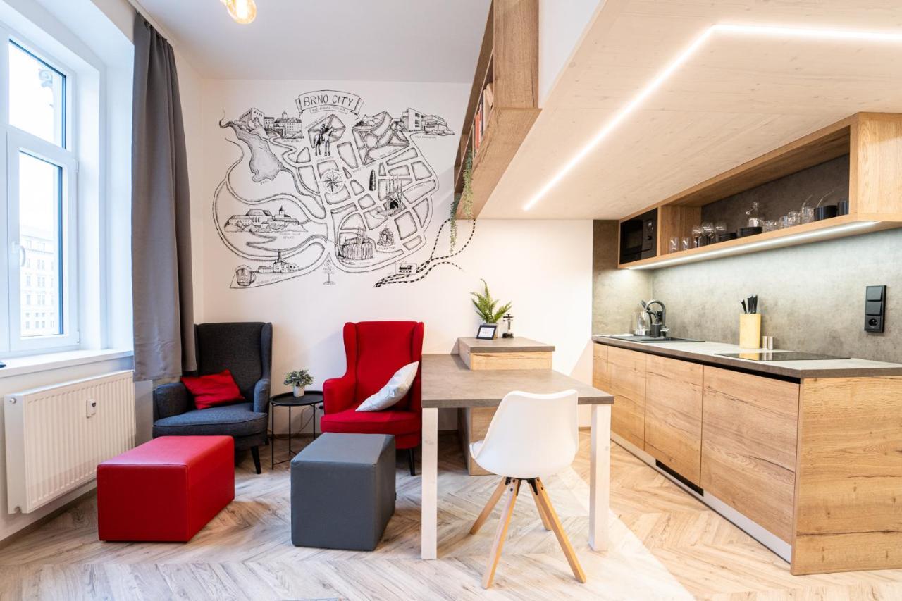 Brno City Apartment Near Malinovskeho Square מראה חיצוני תמונה